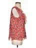 CAbi 100% Polyester Orange Sleeveless Blouse Size S - photo 4