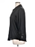 Zara Solid Black 3/4 Sleeve Button-Down Shirt Size XL - photo 5