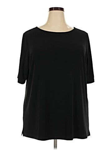 Susan Graver 3/4 Sleeve T-Shirt (view 1)