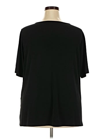 Susan Graver 3/4 Sleeve T-Shirt (view 2)