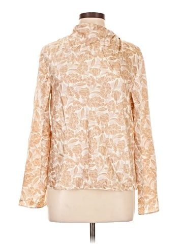 Ann Taylor Long Sleeve Blouse (view 1)
