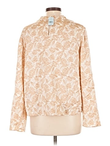 Ann Taylor Long Sleeve Blouse (view 2)