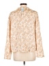 Ann Taylor 100% Polyester Ivory Long Sleeve Blouse Size L (petite) - photo 2