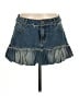 Edikted 100% Cotton Blue Denim Skirt Size M - photo 1