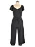 Monteau Polka Dots Black Jumpsuit Size L - photo 1