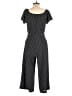Monteau Polka Dots Black Jumpsuit Size L - photo 2