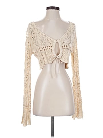 En Creme Cardigan (view 1)