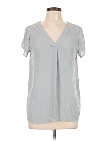 Ann Taylor Short Sleeve Blouse (view 1)