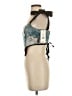 Romwe 100% Polyester Teal Sleeveless Blouse Size S - photo 5