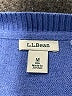 L.L.Bean Blue Pullover Sweater Size M - photo 7