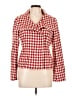 Talbots Houndstooth Red Jacket Size 10 - photo 1