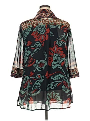 Soft Surroundings 3/4 Sleeve Blouse (view 2)