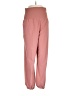 Vanilla Star Solid Pink Casual Pants Size L - photo 1