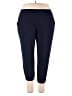 Susan Graver Solid Blue Active Pants Size XL (petite) - photo 1