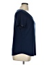 Roz & Ali Blue Short Sleeve Top Size XL - photo 4