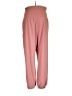 Vanilla Star Solid Pink Casual Pants Size L - photo 2