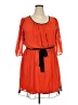 En Focus Studio Orange Casual Dress Size 18 - photo 1