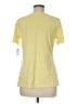 Talbots 100% Pima Cotton Yellow Short Sleeve Top Size M - photo 2