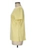 Talbots 100% Pima Cotton Yellow Short Sleeve Top Size M - photo 5