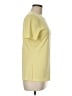 Talbots 100% Pima Cotton Yellow Short Sleeve Top Size M - photo 4