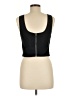 Lulus 100% Cotton Black Sleeveless Blouse Size M - photo 2