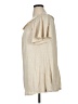 Chico's Ivory Short Sleeve Blouse Size XL (3) - photo 5