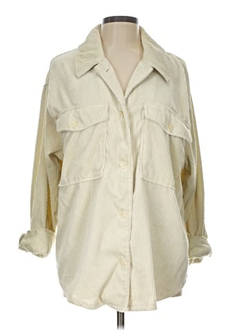 Ashley by 26 International 3/4 Sleeve Button-Down Shirt (view 1)
