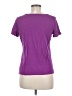 Basic Editions 100% Cotton Purple Short Sleeve T-Shirt Size M - photo 2