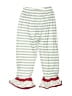 Unbranded Stripes Green Casual Pants Size 2 - 3 - photo 1