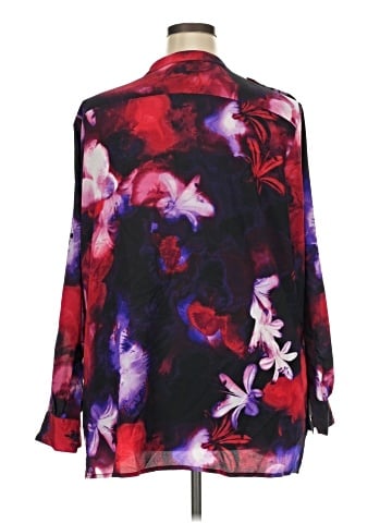 Calvin Klein Long Sleeve Blouse (view 2)