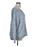 Ultra Flirt 100% Polyester Tweed Blue Pullover Sweater Size 1X - photo 4