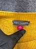 Vince Camuto Solid Yellow Pullover Sweater Size M - photo 7