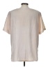 Worthington 100% Polyester Ivory Short Sleeve Blouse Size L - photo 2