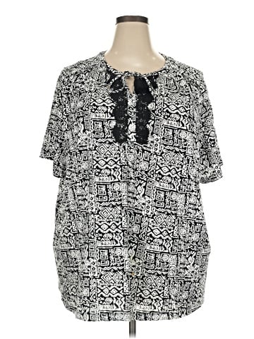 Catherines Short Sleeve Blouse (view 1)
