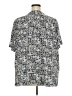 Catherines 100% Cotton Black Short Sleeve Blouse Size 2X - photo 2