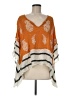 Floreat Orange 3/4 Sleeve Blouse Size M - photo 1