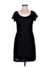 Connected Apparel Black Casual Dress Size 8 - photo 1