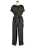 Max Studio Polka Dots Black Jumpsuit Size 1X - photo 1