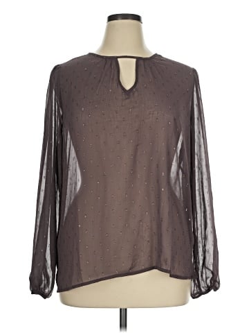 Maurices Long Sleeve Blouse (view 1)