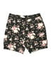 Lularoe Floral Black Shorts Size 2X - photo 1