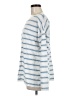 Max Studio 100% Cotton Blue Long Sleeve Top Size M - photo 5
