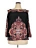 Avenue Black 3/4 Sleeve Blouse Size 18 Plus - photo 1
