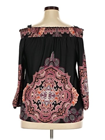 Avenue 3/4 Sleeve Blouse (view 2)