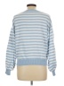 Absolutely Famous 100% Polyester Stripes Blue Pullover Sweater Size L - photo 2