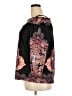 Avenue Black 3/4 Sleeve Blouse Size 18 Plus - photo 5