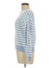 Absolutely Famous 100% Polyester Stripes Blue Pullover Sweater Size L - photo 5