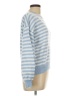 Absolutely Famous 100% Polyester Stripes Blue Pullover Sweater Size L - photo 4