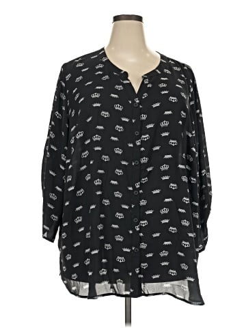 Catherines 3/4 Sleeve Blouse (view 1)