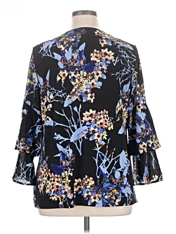 JM Collection 3/4 Sleeve Blouse (view 2)