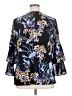 JM Collection Black 3/4 Sleeve Blouse Size 1X - photo 2